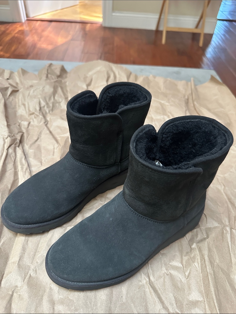UGG Black Kristin Boots